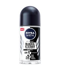 Nivea Anti-Perspirant Deodorant Roll On Invisible Black & White Fresh 50ml